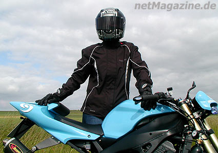 netMagazine: Sharon Air Vent - Motorradbekleidung - Germot Motorcycle  Fashion